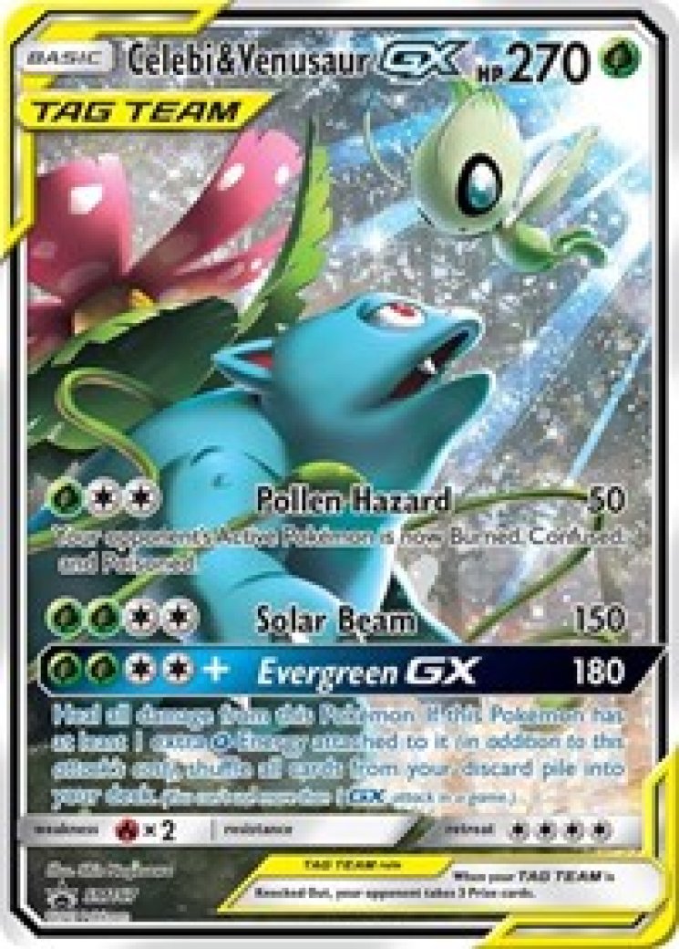 Celebi & Venusaur GX - SM167 SM167/111 Price 2026 | Sun & Moon Promos