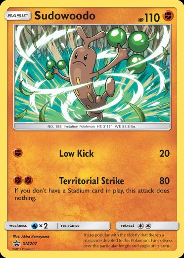 Sudowoodo - SM207
