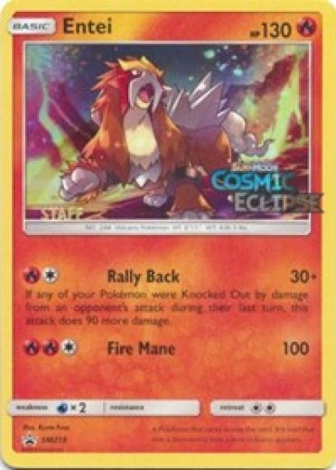 Entei - SM219 (Prerelease) [Staff]