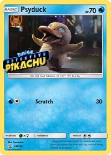 Psyduck - SM199 (Detective Pikachu Stamped)