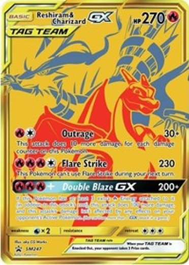 Reshiram & Charizard GX - SM247