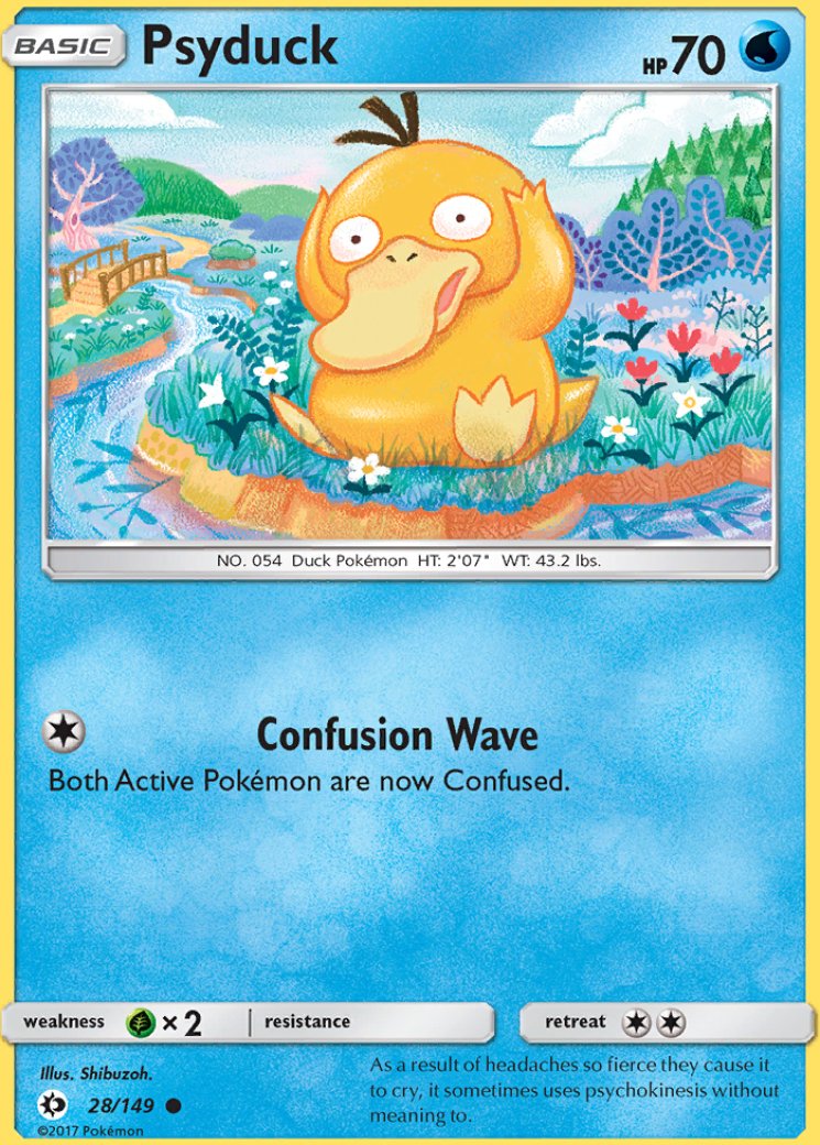psyduck pokemon card price 54 - Topps Series 1 style setup or your main portfolio Psyduck Evolving Skies (Pokmon)