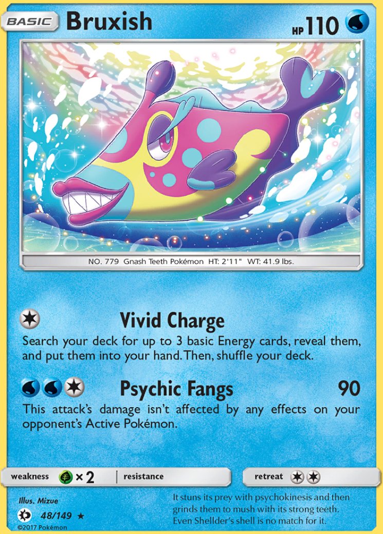 bruxish pokemon card value Bruxish 049/191 NM / M Surging Sparks Pokemon Card - Shibuzoh Art