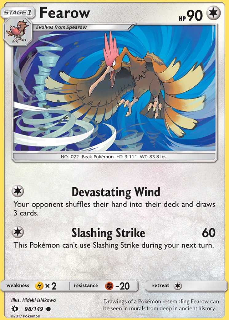 fearow pokemon card value then any number of target players each mill half their library Fearow | Pokmon Cards and