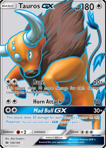 Tauros GX (Full Art)