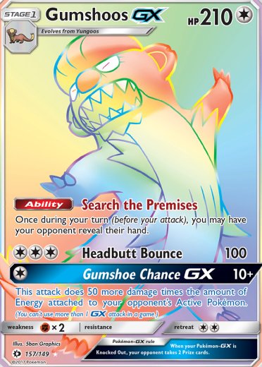Gumshoos GX (Secret)