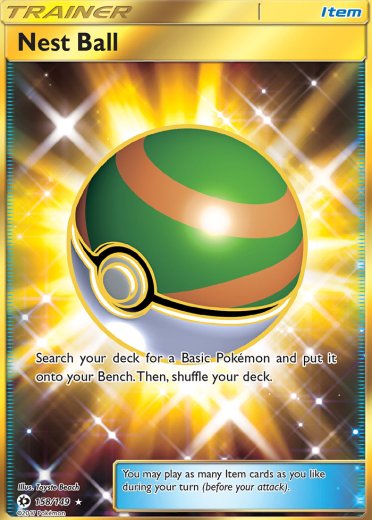 Nest Ball (Secret) - Sun & Moon - Pokemon Card Prices & Trends