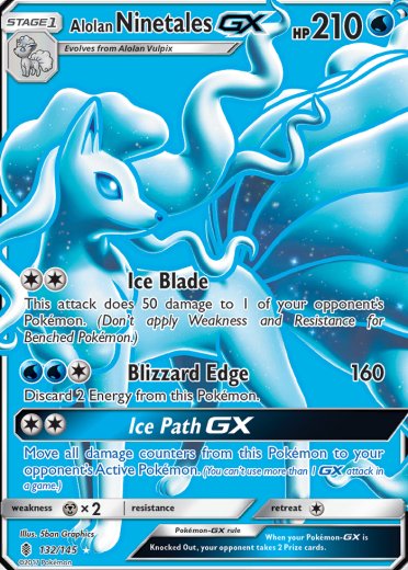Alolan Ninetales GX (Full Art)