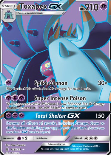 Toxapex GX (Full Art)