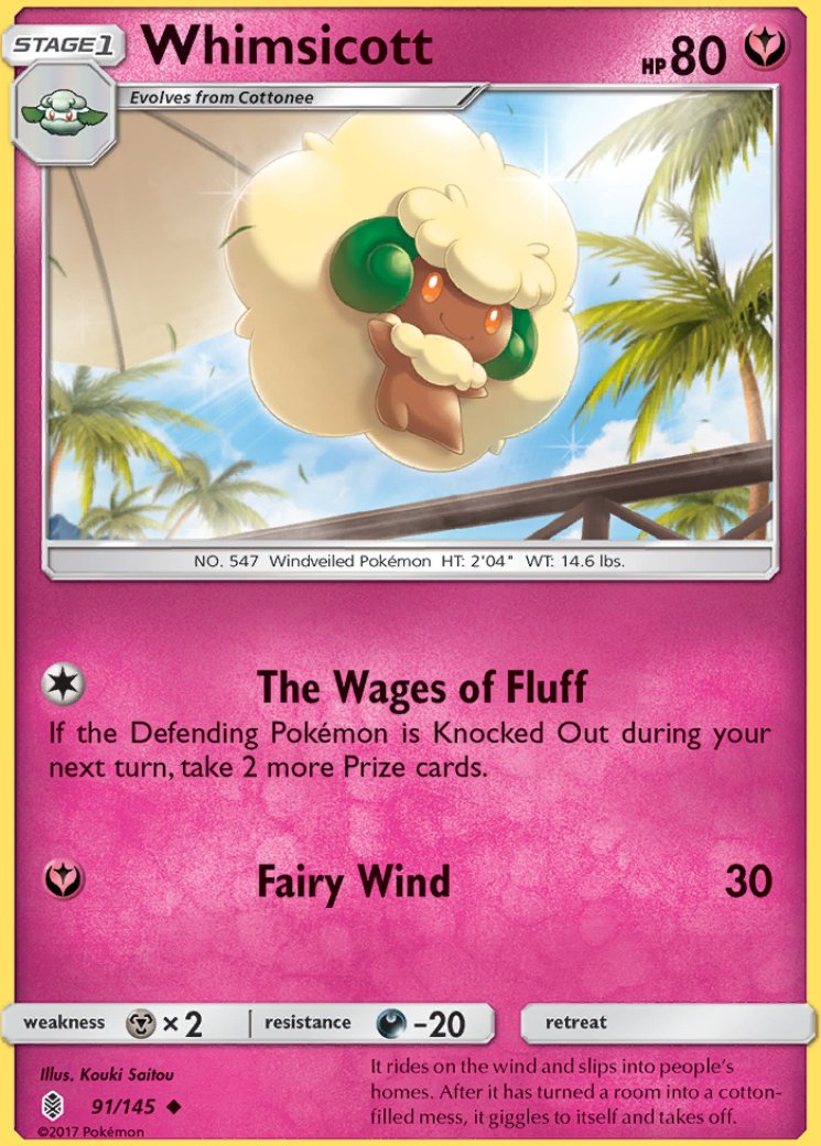 Whimsicott - Pokemon Card Prices & Trends