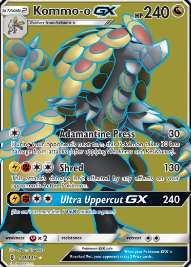 Kommo-o GX (Full Art)