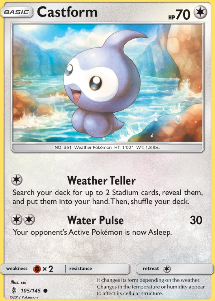 Castform - Guardians Rising - Pokemon Card Prices & Trends