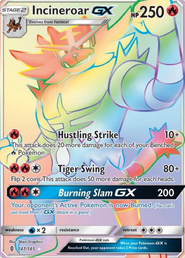 Incineroar GX (Secret)