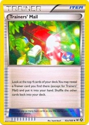 Trainers' Mail - 92a/108 (Holo)