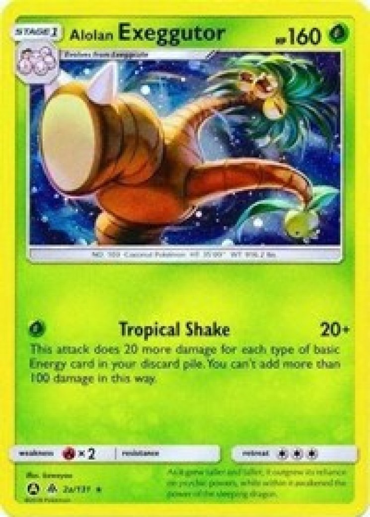 Alolan Exeggutor - 2a/131 - Alternate Art Promos - Pokemon Card Prices &  Trends