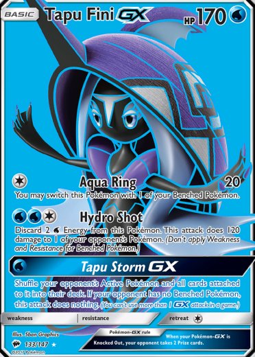 Tapu Fini GX (Full Art)