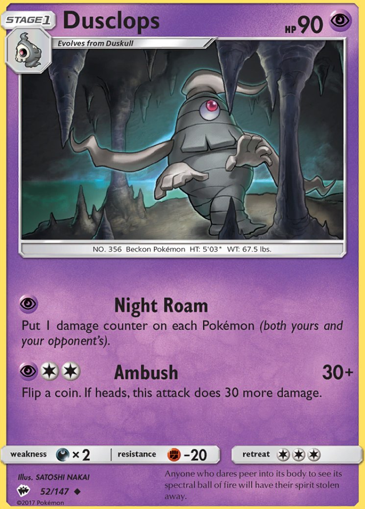 Dusclops - Pokemon Card Prices & Trends