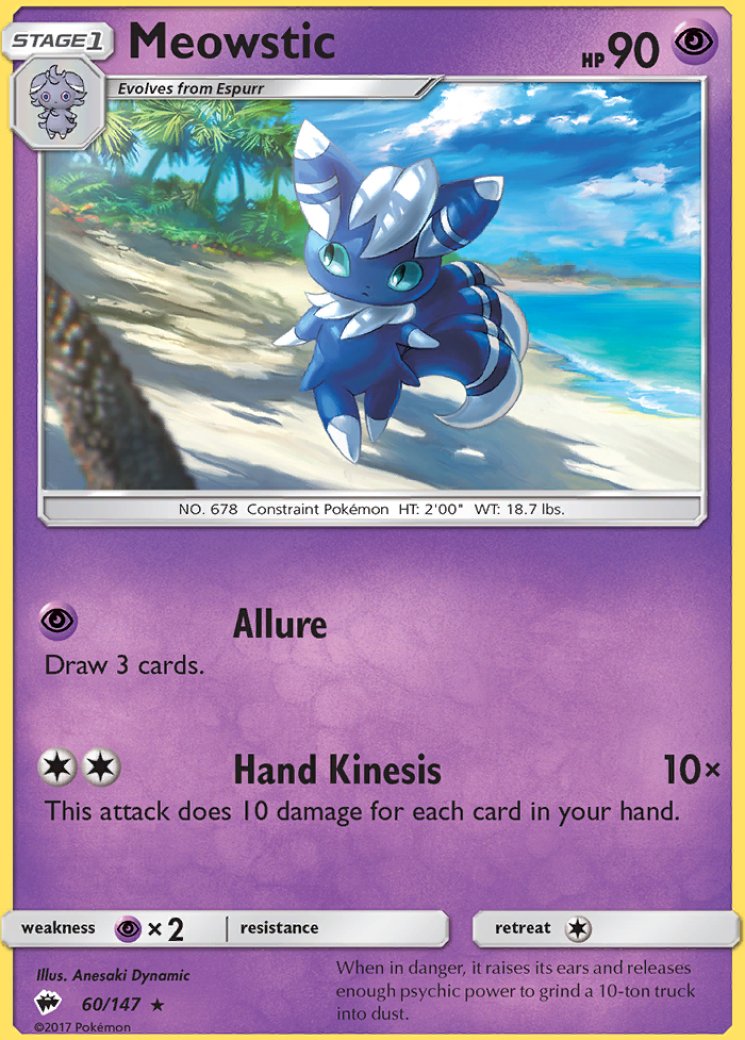 meowstic pokemon cards Meowstic (59/122)