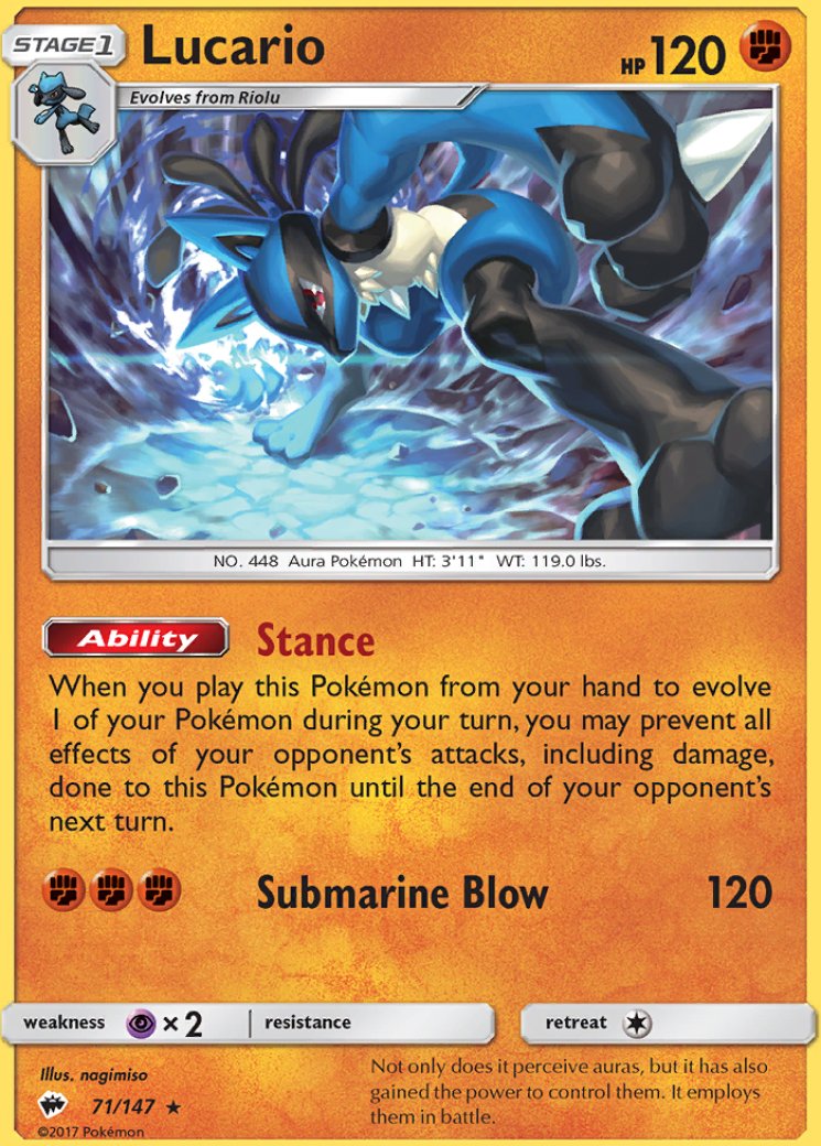 Lucario - Burning Shadows - Pokemon Card Prices & Trends