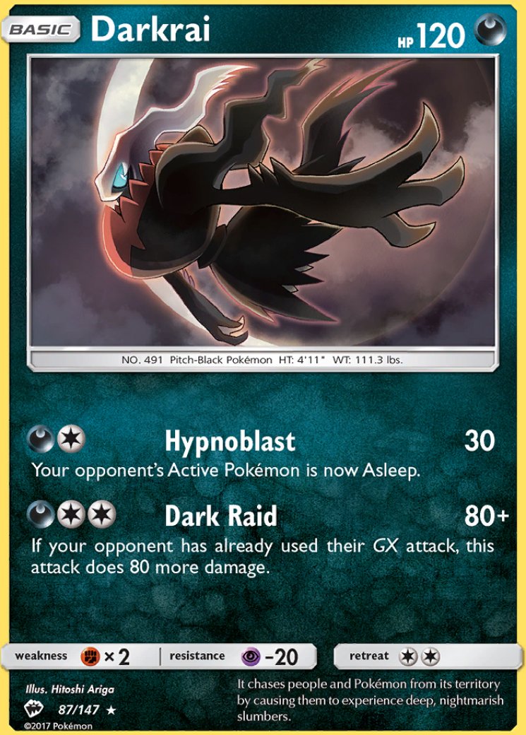 pokemon dark cards Pokemon 