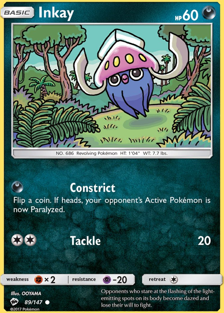 inkay pokemon card price [Pokeball] #87 Prices | Chinese CSV5C Evolves from null Type Inkay 89/147 Price 2026 |