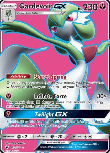 Gardevoir GX (Full Art)