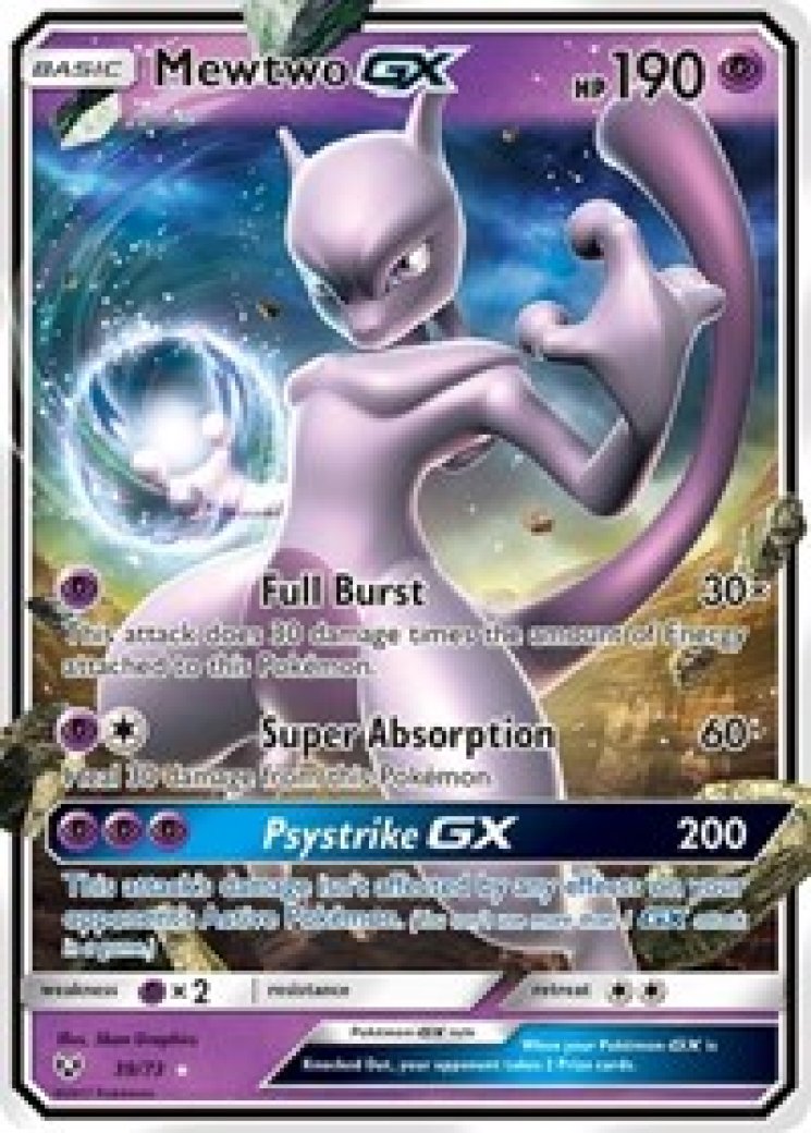 pokemon cards gx mewtwo PSA 9 MINT JAPANESE POKEMON 2019 MEWTWO GX 025/051 FAMILY POKEMON CARD GAME  SMI main image 1