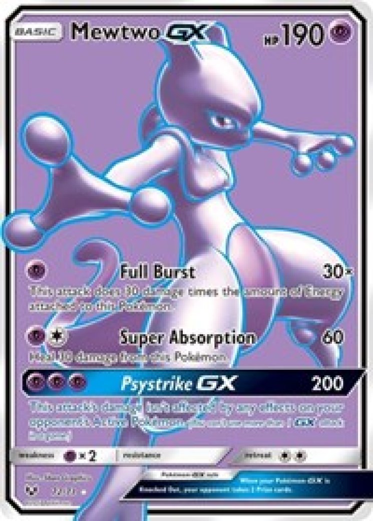 Mewtwo GX (Full Art) 72/73 Price 2026 | Shining Legends