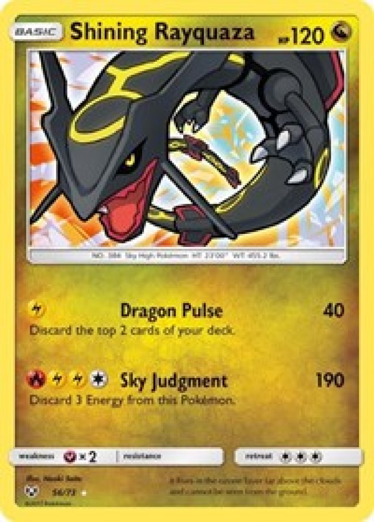 Shining Rayquaza 56/73 Price 2026 | Shining Legends