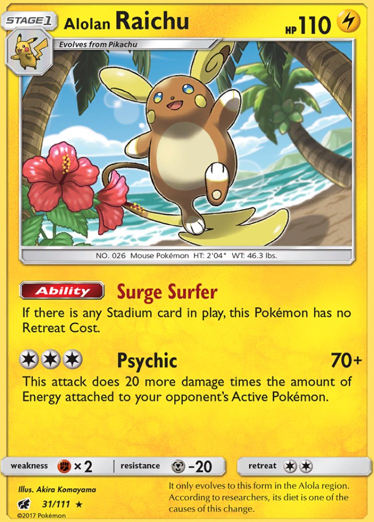 Raichu - Pokemon Card Prices & Trends