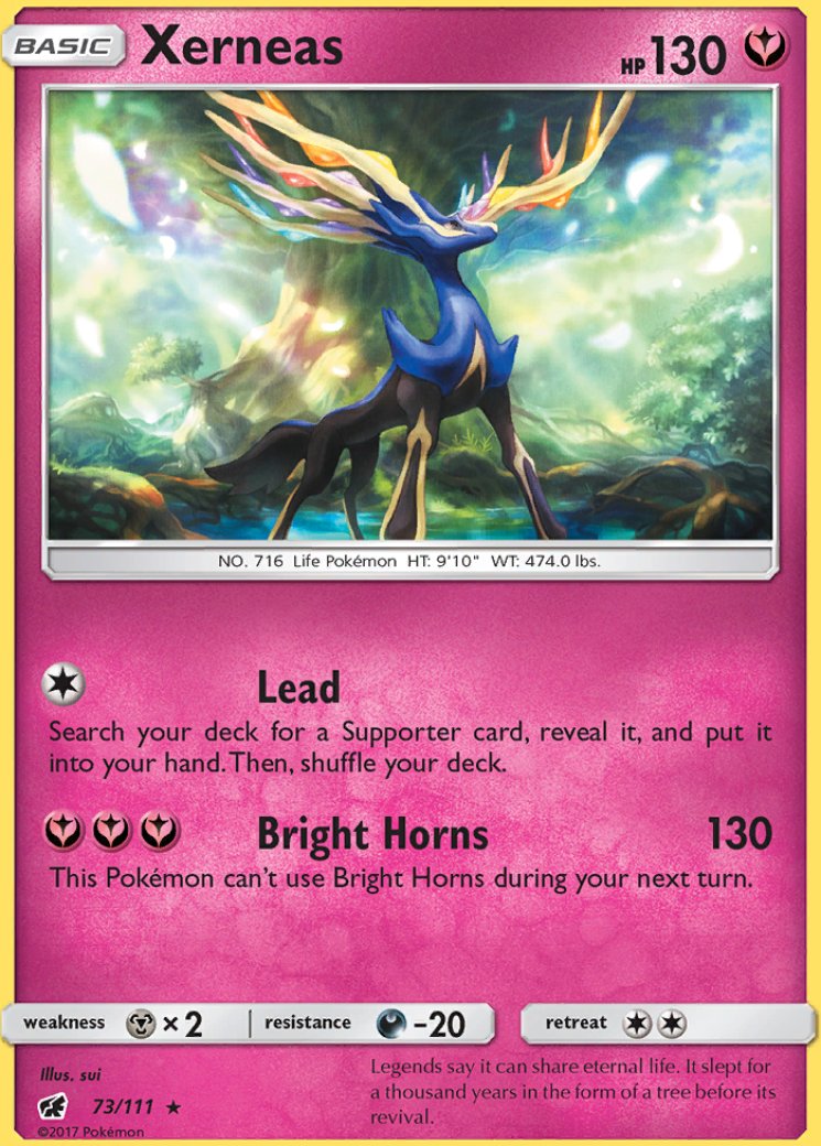 shiny xerneas pokemon card Shiny Kalos Tin: Xerneas EX - Rainbow Team Deck main image 1