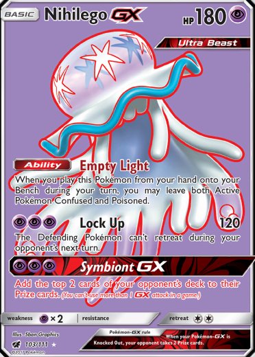 Nihilego GX (Full Art)
