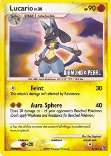 Lucario - 6/130 [Diamond & Pearl]