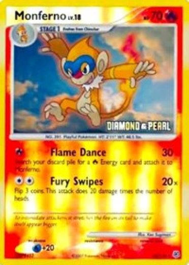 Monferno - 56/130 [Diamond & Pearl]