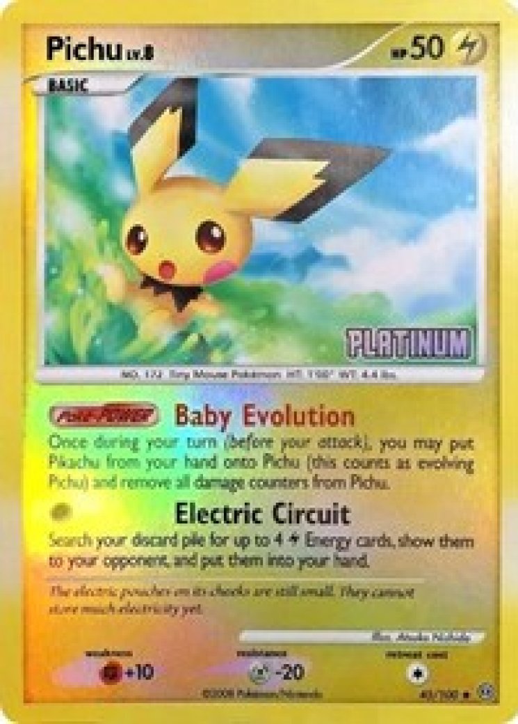 how much is a pichu pokemon card worth 59/106 - ex Emerald Uncommon Card Type Pichu Card Prices & Value