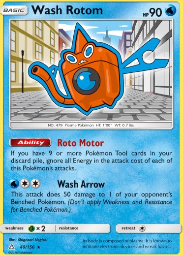 Wash Rotom