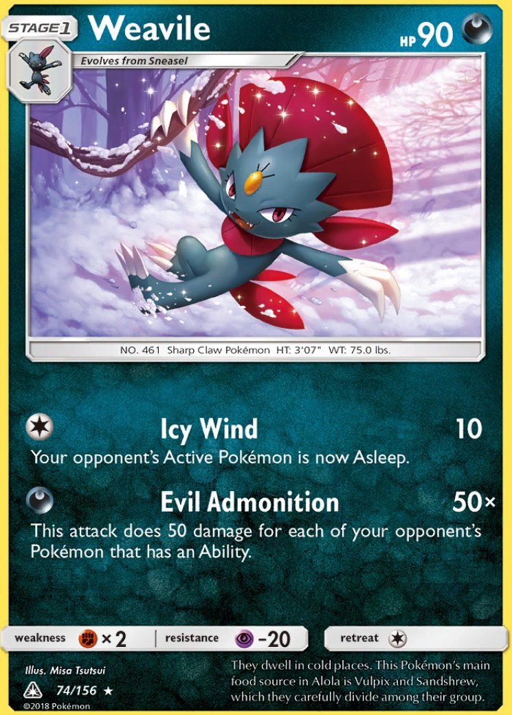 Weavile - Pokemon Card Prices & Trends