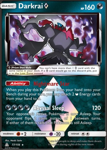 Darkrai Prism Star