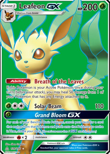 Leafeon GX (Full Art)