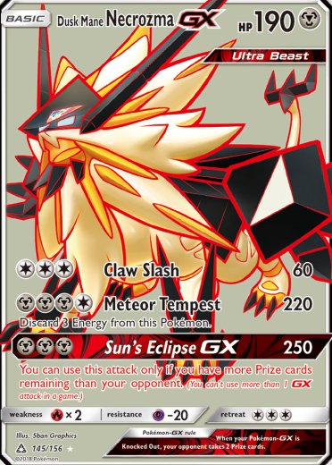 Dusk Mane Necrozma GX (Full Art)