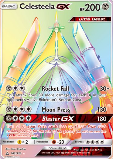 Celesteela GX (Secret Rare)