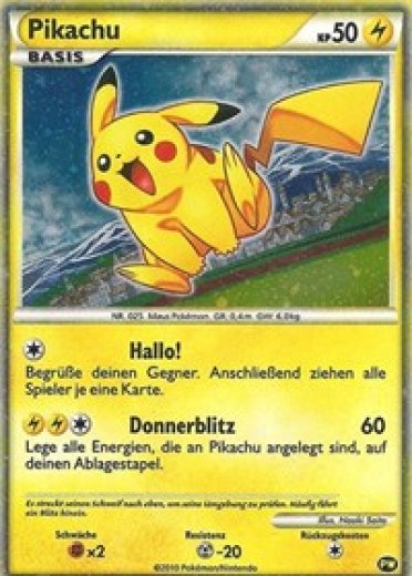 Pikachu (German)