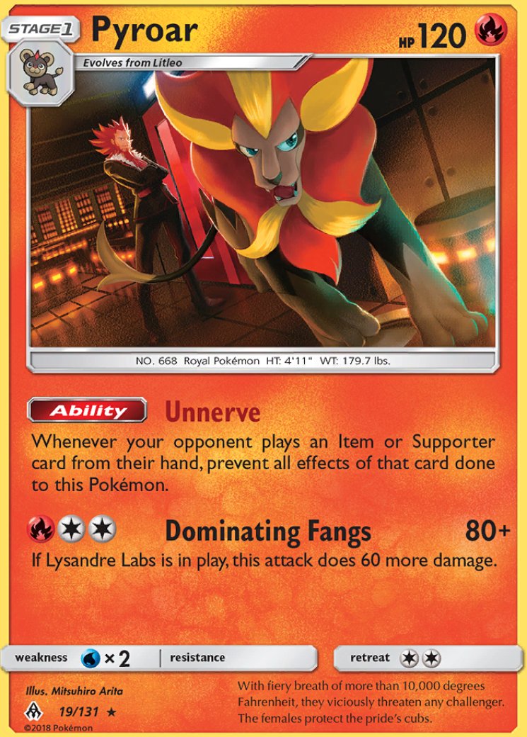 Pyroar - Forbidden Light - Pokemon Card Prices & Trends