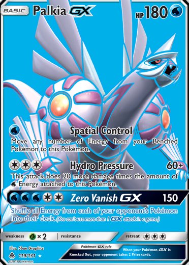 Palkia GX (Full Art)