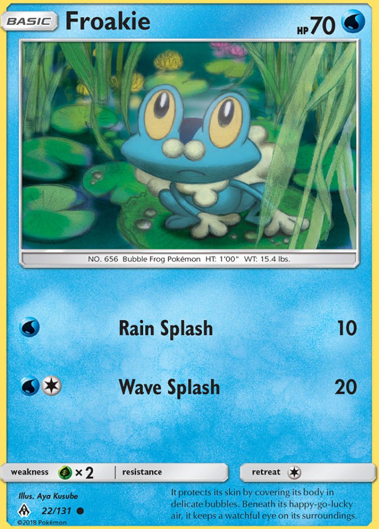 2017 ポケモンカード Froakie Rev. Foil #024 ケロマツ ケロマツ | ポケモンカードゲーム公式ホームページ