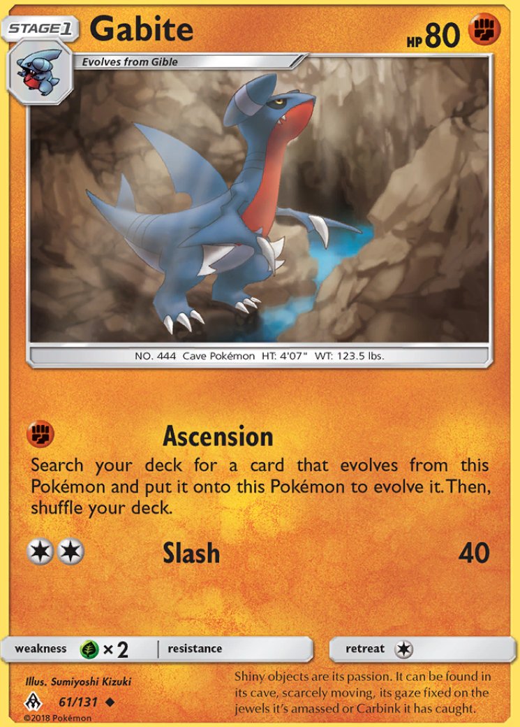 gabite pokemon card value Gabite | Diamond & PearlMysterious Treasures