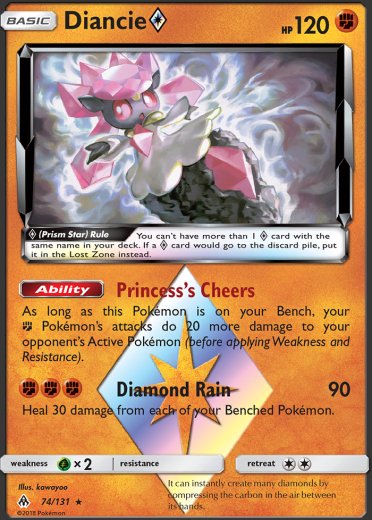 Diancie Prism Star