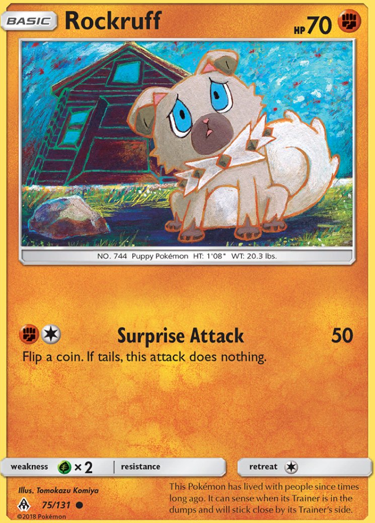 Rockruff - Pokemon Card Prices & Trends