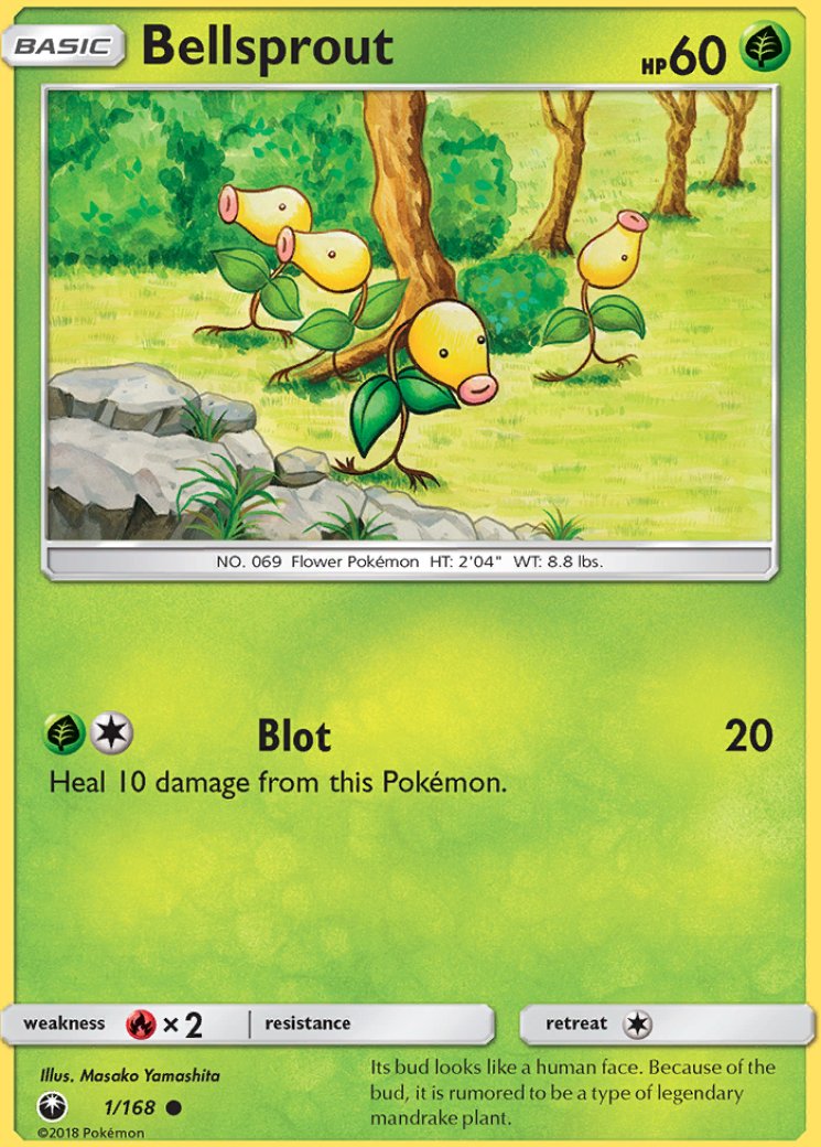 1999 bellsprout pokemon card value - 069/165 - Pokemon 151 - Reverse Foil Bellsprout - 49/64 - 1st
