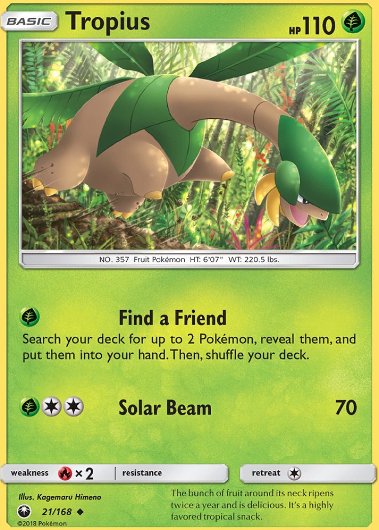 Tropius - Pokemon Card Prices & Trends
